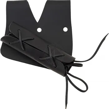 Replika zbraně House of Warfare Kožený závěs na meč černý, šikmý - Outlet