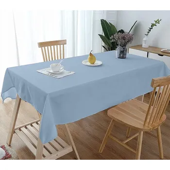 ubrus Bavlněný ubrus 140x225 cm, světle modrý