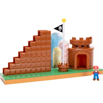 kreativní sada JAKKS Pacific Super Mario Level End Playset