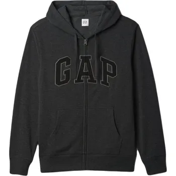 Pánská mikina Pánská mikina GAP HERITAGE XS Tmavě šedá, Černá