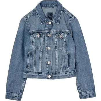 Dívčí oblečení Dívčí bunda GAP V-ICON M Modrá