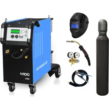 Svářečka Kühtreiber KITin 4100 Multi MIG Synergic V2 + zem + hořák + ventil + kukla 725S + lahev, záruka 3 roky