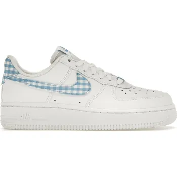 Pánské tenisky Nike Air Force 1 Low '07 Essential White University Blue Gingham 40