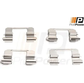 Přislušenství brzdového systému Sada příslušenství, obložení kotoučové brzdy ProfiPower 9B1170