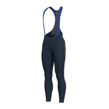 Cyklistické kalhoty ALÉ Cycling Clothing Pánské zimní cyklistické kalhoty ALÉ KLIMATIK K-TOUR, nautica blue Velikost: M