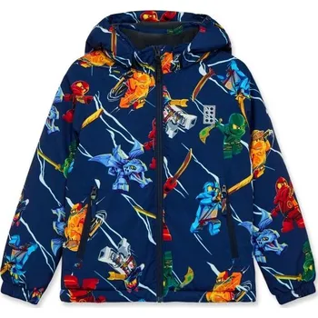 Chlapecká zimní bunda LEGO® kidswear LWJAD 603 134 Tmavě modrá, Mix