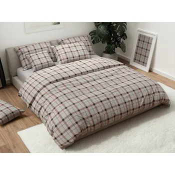 Povlečení Bavlněné povlečení HOABI krémové Rozměr povlečení: 70 x 90 cm | 140 x 200 cm