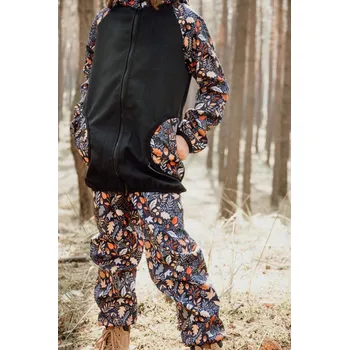 Yháček Softshellové kalhoty s beránkem Yháček, Barvy podzimu, POSLEDNÍ KUSY Velikost: 104