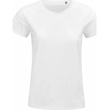 Pánské tričko Sol's Pánské tričko Pioneer z organické bavlny s přírodním enzymem 175 g/m Barva: Bílá, Velikost: 4XL L03565