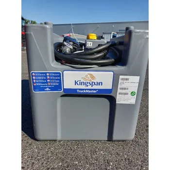nádrž Kingspan Environmental Mobilní nádrž nafta TruckMaster 200, 12 V šedá