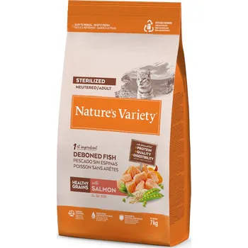 Krmivo pro kočku 2x7kg Nature's Variety Healthy Grains Sterilized losos