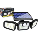 Mediashop Panta TrioSolar - Vysoce výkonné solární venkovní světlo s 3 směrovými LED panely