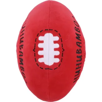 Hračka pro psa Huhubamboo plyšová hračka pro psy fotbalový míč 21cm