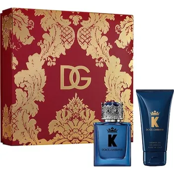 Kosmetická sada DolceGabbana Panske-vune K-by-DolceGabbanaDárková sada Eau de Parfum Spray 50 ml + Shower Gel 1 Stk. (1 824,00 Kč / 1 ks.)