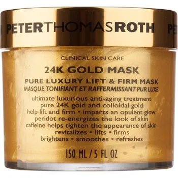 Pleťový krém Peter-Thomas-Roth Pece 24K-GoldPure Luxury Lift & Firming Mask 50 ml (24 200,00 Kč / 1 l)
