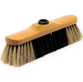 Kartáčovny 51141021 - Smeták lakovaný barvený, na hůl se závitem 5141/234/Z, délka 285mm vlákno - 100% žíně