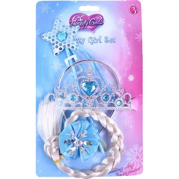 Sada princezna modrá s copem