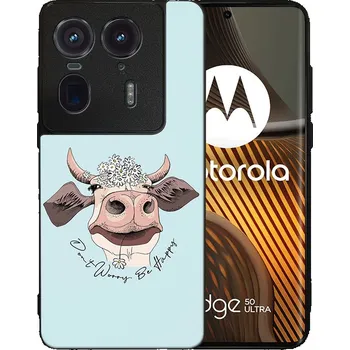 VSECHNONAMOBIL 93457 MY ART Ochranný kryt pro Motorola Edge 50 Ultra HAPPY COW (181)