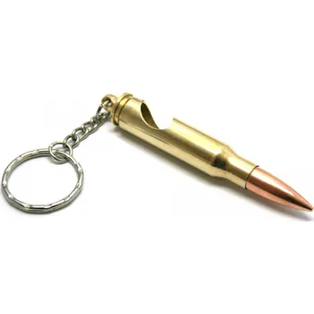 Přívěsek Přívěsek na klíče z náboje s otvírákem - zlatý