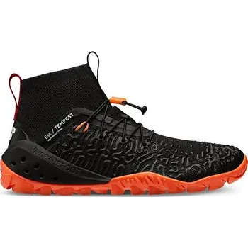 Dámské tenisky Vivobarefoot ESC TEMPEST WOMENS OBSIDIAN/ORANGE velikost 38 - Černá