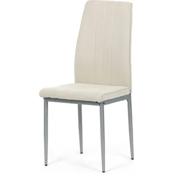 Jídelní židle Jídelní židle MAUS — kov, látka, více barev Krémová