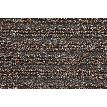 Rohožka čistící zona CAPRI 12 - hnědá š. 1m