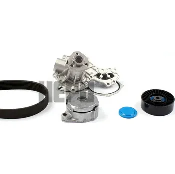 Vodní pumpa + klinový żebrový řemen HEPU PK051210