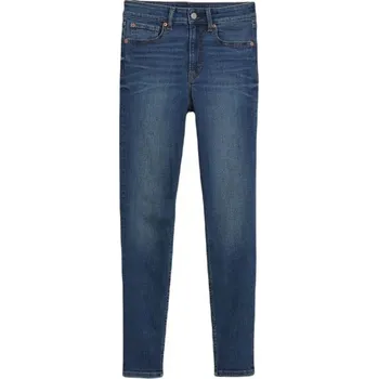 Dámské džíny Dámské džíny GAP V-HR LEGGING 27REG Tmavě modrá