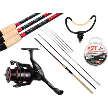 Rybářský prut Giants fishing Prut Fluent MK2 Feeder 3.6m, 100g + Naviják Gaube FD 4000