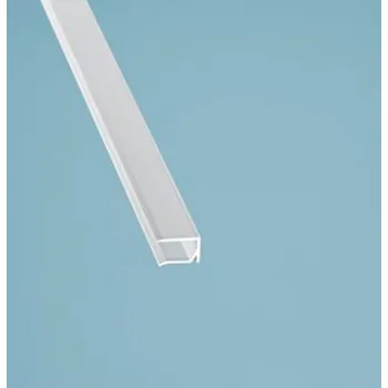 Stavební profil Gutta Ukončovací lišta profil ALU-U profil ALU-U 10 mm stříbrná, 3000 mm | cena za ks