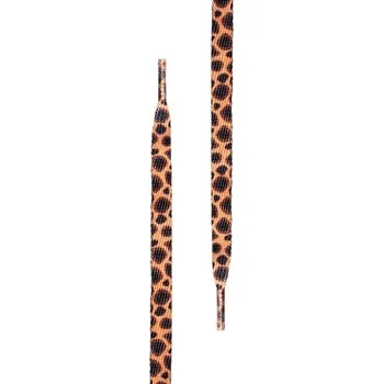 Tkaničky do bot Tkaničky do bot Tubelaces Special Flat Cheetah - oranžové-černé, 140