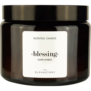 Svíčka The Olphactory Scented Candle Glass Blessing Dark Amber to 360g vonná svíčka 360g