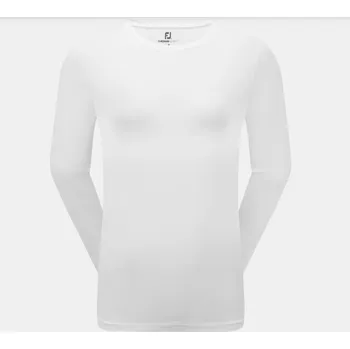 Dámské tričko FootJoy W spodní triko TS Fleece Baselayer Wmns White bílé: Dámské XS