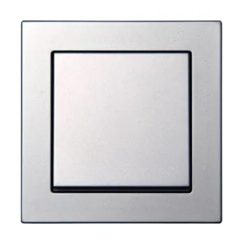 vypínač Křížový vypínač LIREGUS EPSILON, barva metalíza