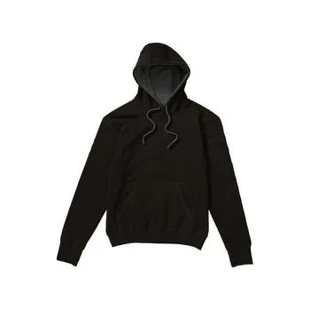 Pánská mikina Mikina s kapucí SG Contrast - černá, 3XL