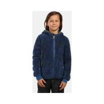 Chlapecká mikina Kilpi NORKA-JB tmavě modrá 152; Modrá mikina + DÁREK DLE VÝBĚRU!