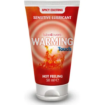 Lubrikační gel Lube4lovers Warming Touch Hot feeling 50 ml