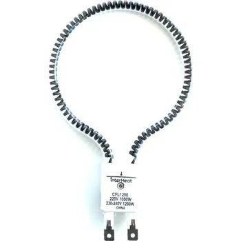Příslušenství pro ohřívač vody Topná tělesa karbonová InterHeat, 600w, 900w, 1200, 1500w Varianta: 1200W/130mm