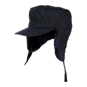 Pokrývka hlavy Kšiltovka a kožíškem Fostex Thinsulate - černá, 55