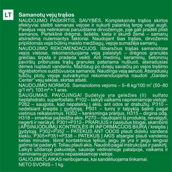 Hnojivo Mechové trávníkové hnojivo GARDEN CENTER, 1 kg