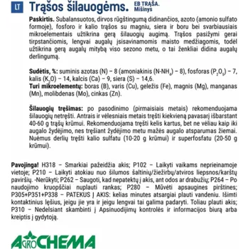 Hnojivo Hnojiva pro čirok Agrochema, 1 kg