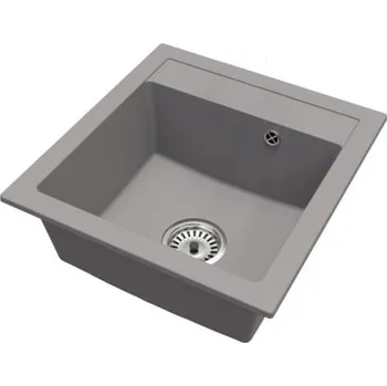 Granitový dřez Granitový dřez BIG DON ŠEDÁ 52 x 49 x 21cm