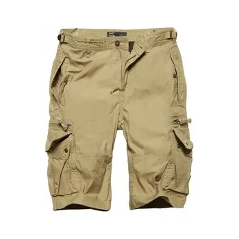 Pánské oblečení Kraťasy Vintage Industries Gandor - béžové, M