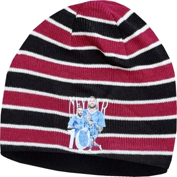 Čepice Numberoplus Dětská fotbalová pletená čepice - Al-Hilal Neymar JR 10 Barva: Vínová