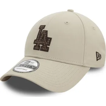 Kšiltovka New Era 9Forty Los Angeles Dodgers Check infill kšiltovka - 0 - béžová - one-size