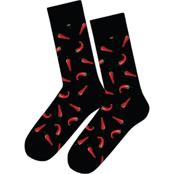 Pánské ponožky Pánské ponožky John Frank JFLSFUN142 UNI Černá