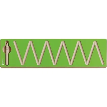 Dřevěná hračka Nathan Grafomotorická tabulka Diagonály