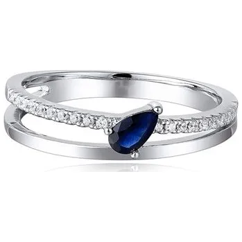 Prsten Prsten SILVERINO se zirkony 8742CZB-58