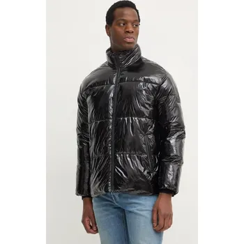 Bunda Karl Lagerfeld pánská, černá barva, zimní, 544517.505008 99X, vel. 48