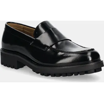 Dámské mokasíny Kožené mokasíny Calvin Klein MOCCASIN W/ BAND HM0HM01833 černá 99X, EUR 40